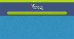 Desktop Screenshot of innovationsinlearning.net